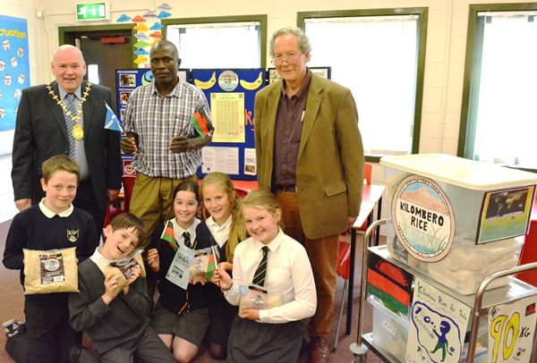 Gourock Primary welcomes Malawian farmer